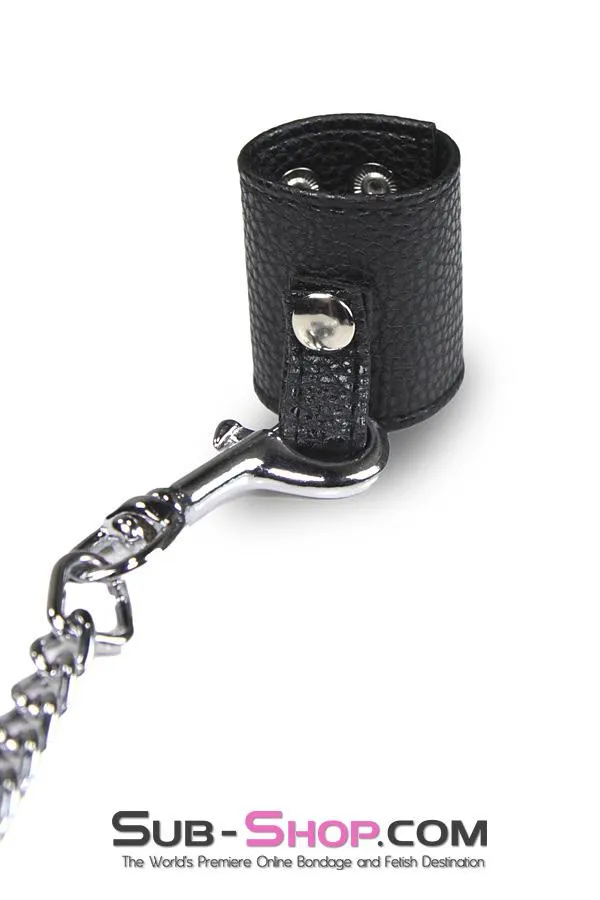 1532M      Adjustable Leather Ball Stretcher Strap with Attachment Loop