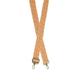 1.5" Orange Multi Ribbon Guitar Strap