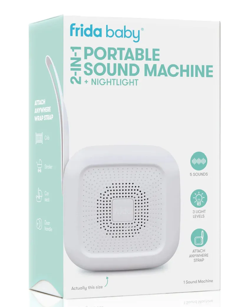 2-In-1 Portable Sound Machine And Nightlight