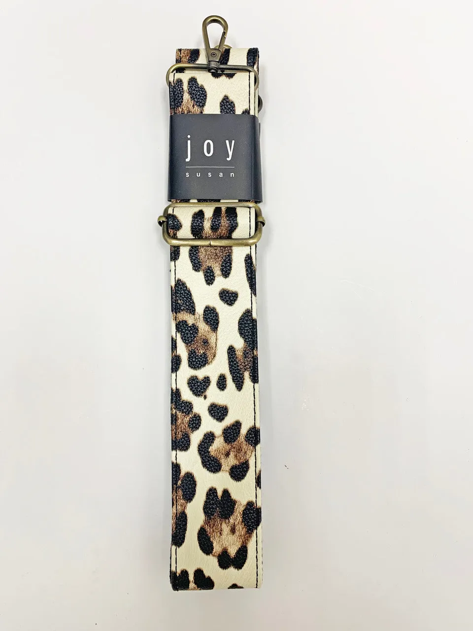 2" Nat Cheetah PU Guitar Strap