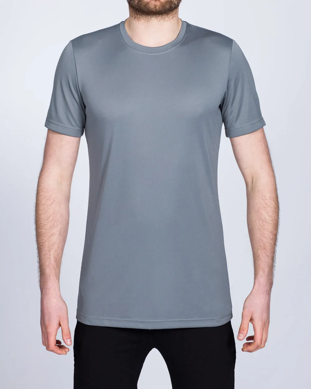 2t Dry Tech Training Top (mid grey)