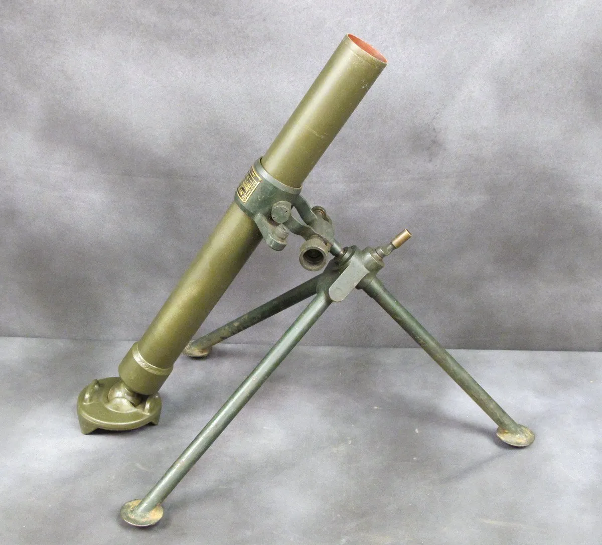 Compact 60mm Display Mortar with Advanced Commando Base Plate