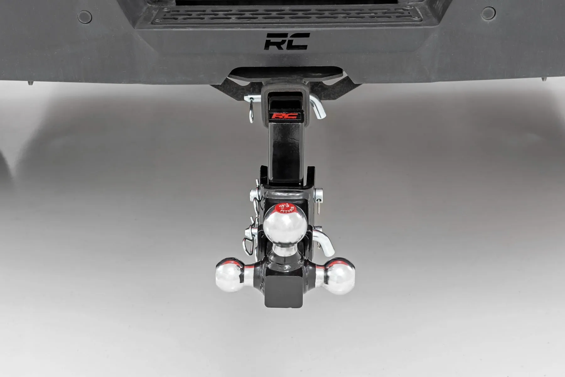 Adjustable Trailer Hitch | 6 Inch Drop | Multi-Ball Mount | Fits 2 Inch Receiver