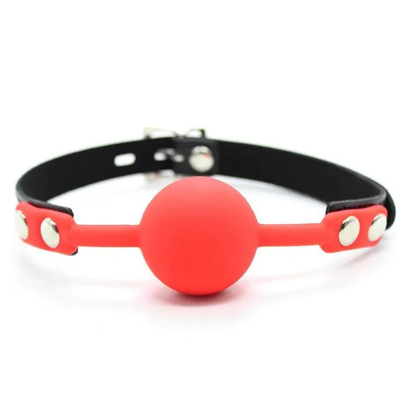 Ball Gag - Comfort Ball Ball Gag Silicone (5 colors)