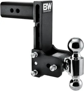 B&W Trailer Hitches Tow & Stow Adjustable Trailer Hitch Ball Mount - TS20040B