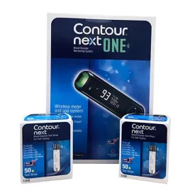 Bayer Contour Next ONE Meter Kit w/ 100 Test Strips