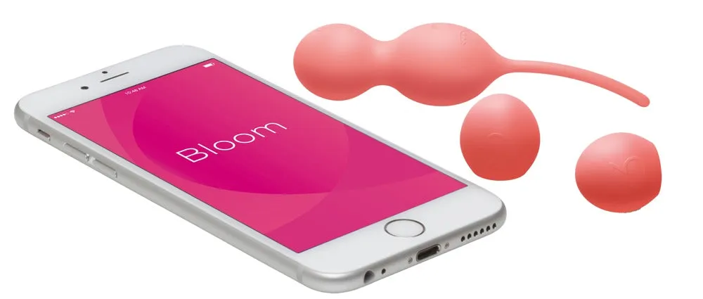 Bloom Vibrating Kegel Balls by We Vibe