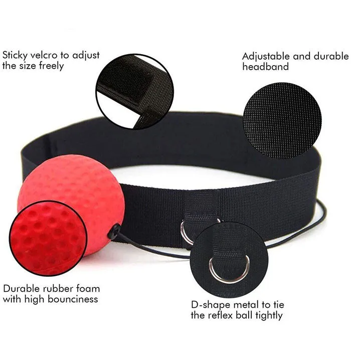 Boxing Reflex Ball Training Punching Ball with Headband for Adult/Kids