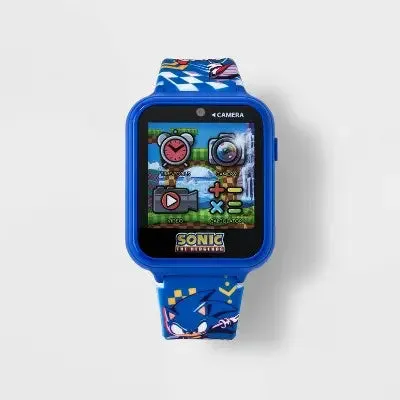 Boys' Sega Sonic the Hedgehog Interactive Smart Watch - Blue