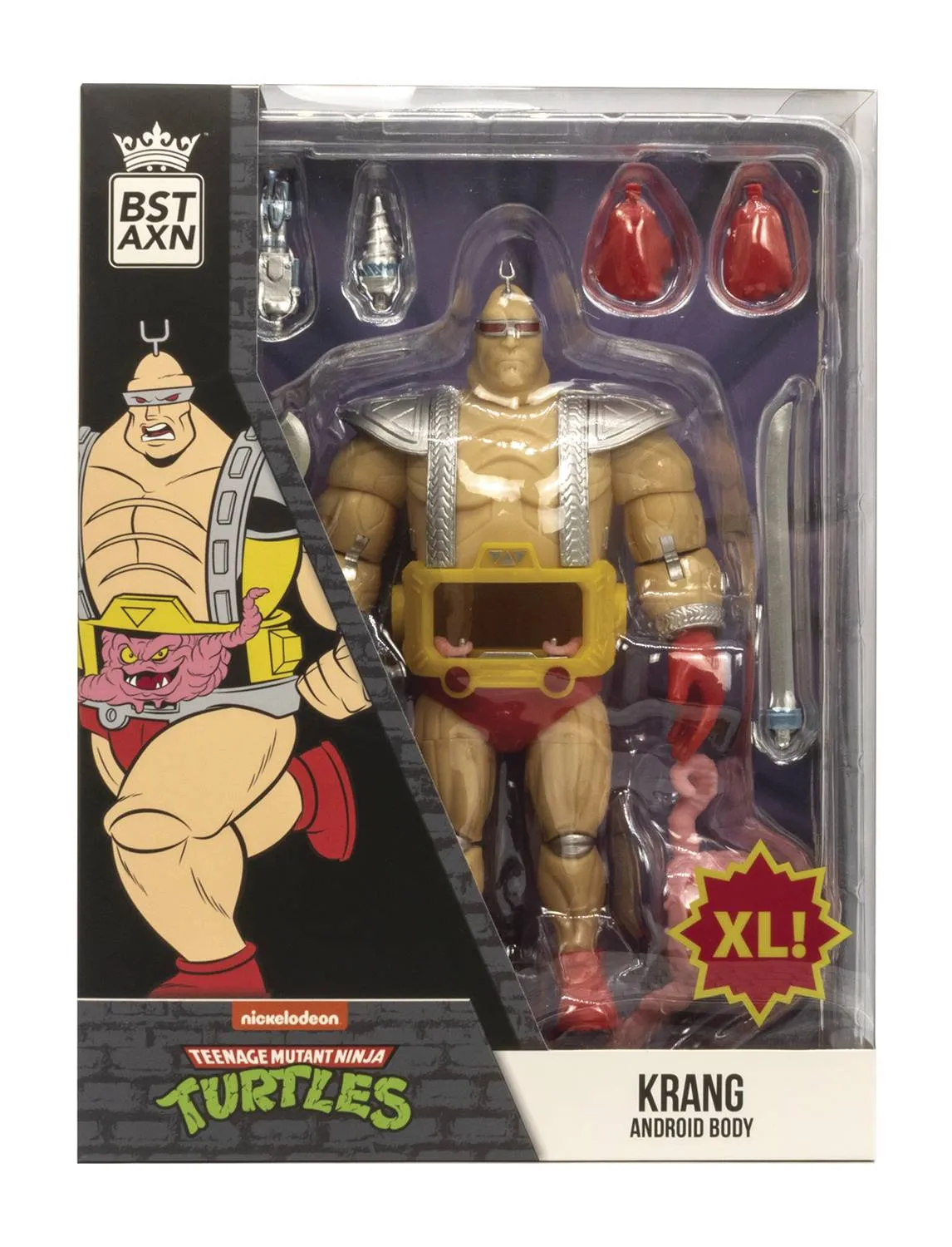 BST AXN XL - Teenage Mutant Ninja Turtles - Krang (Android Body) Action Figure (77254) LAST ONE!