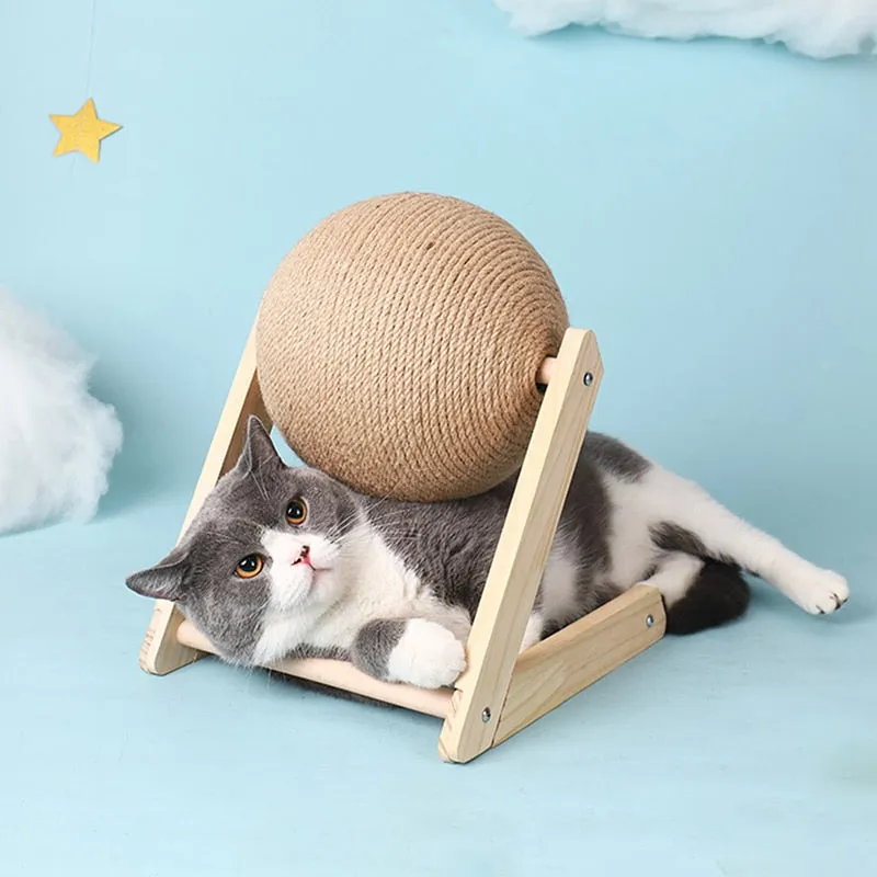 Cat Interactive Toy Scratcher Ball