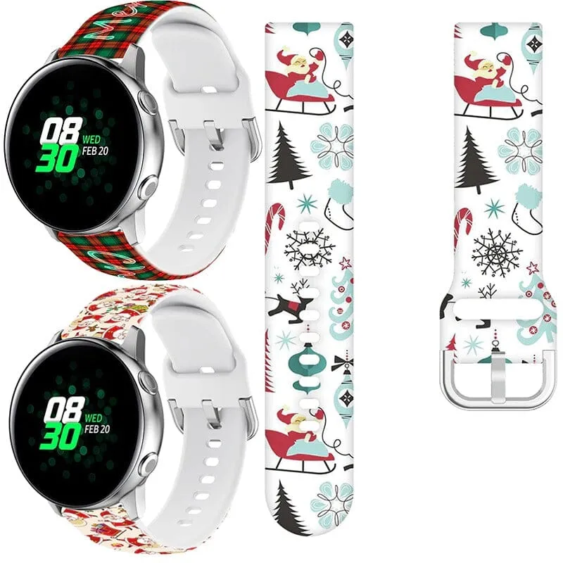 Christmas Watch Straps compatible with the Xiaomi Amazfit Smart Watch, Smart Watch 2