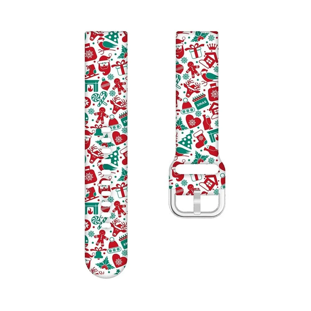 Christmas Watch Straps compatible with the Xiaomi Amazfit Smart Watch, Smart Watch 2