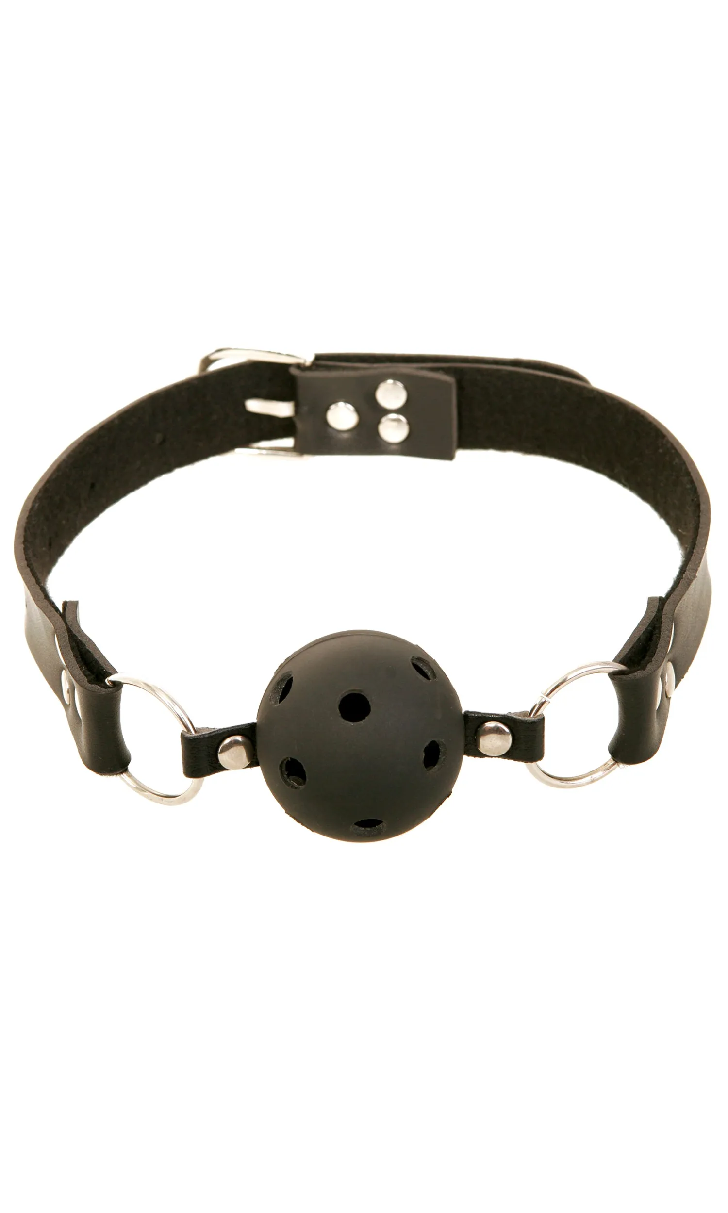 Easy-Breathe Adventure Ball Gag for Playful Nights