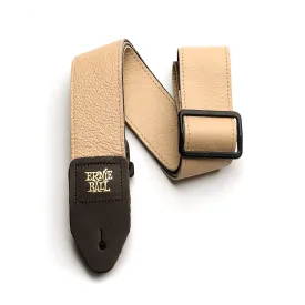 Ernie Ball 2 Tri-Glide Italian Leather Strap - Tan