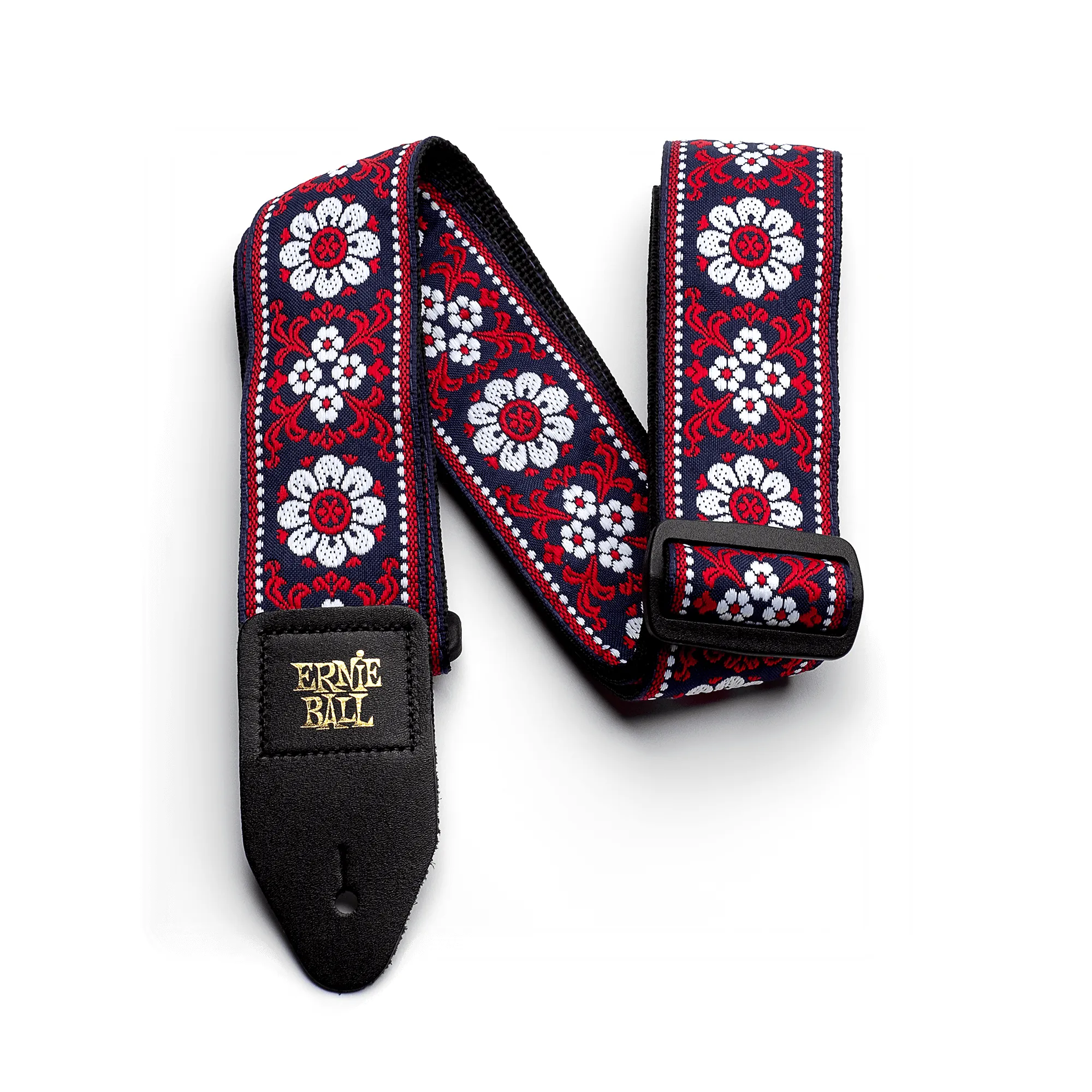 Ernie Ball Midnight Blossom Woven Jacquard Strap