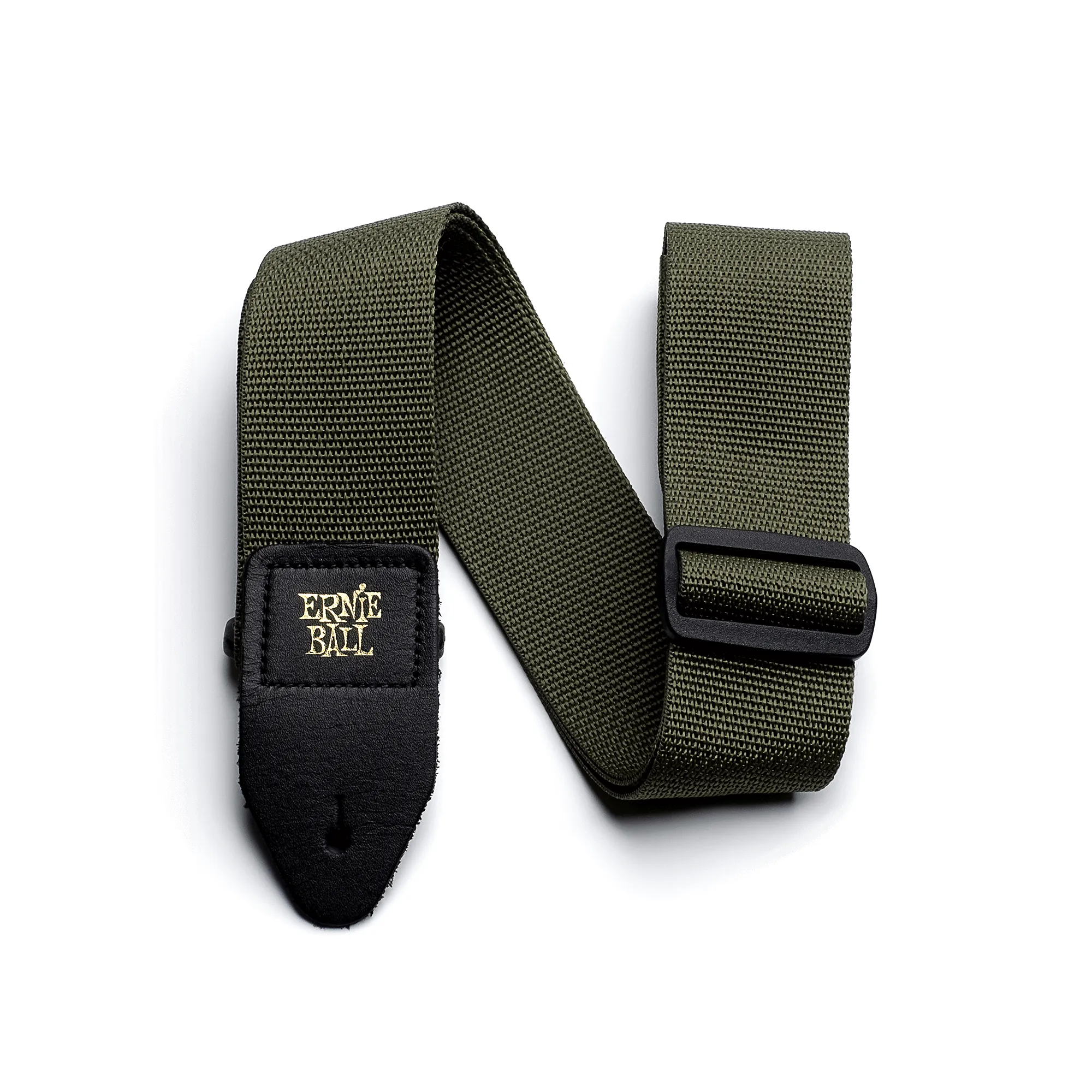 Ernie Ball Olive Polypro Guitar Strap