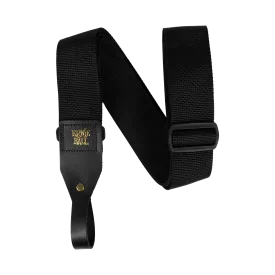 Ernie Ball Polypro Acoustic Guitar Strap - Black