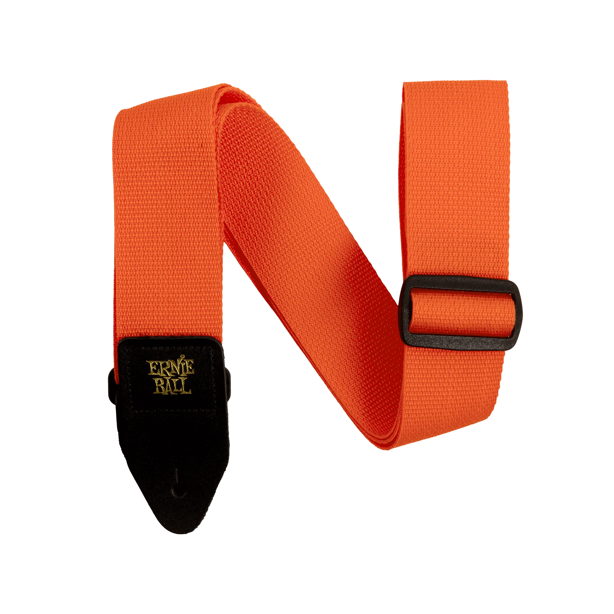 Ernie Ball Polypro Guitar Strap - Orange & Black