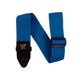 Ernie Ball Polypro Guitar Strap - Pearl Blue & Black