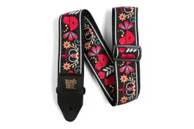 Ernie Ball Redbird Rising Jacquard Strap