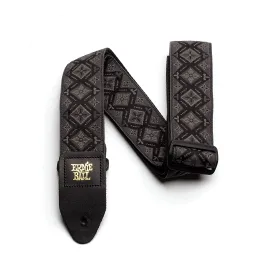 Ernie Ball Regal Black Jacquard Guitar Strap