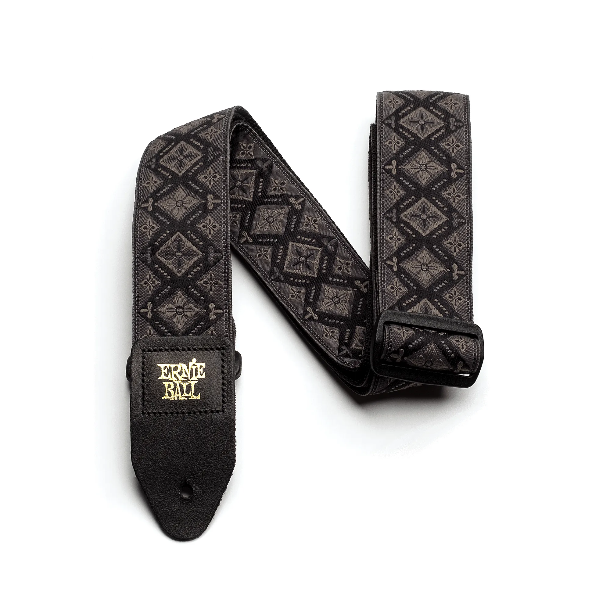 Ernie Ball Regal Black Jacquard Guitar Strap