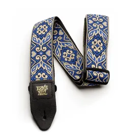 Ernie Ball Tribal Blue Jacquard Strap