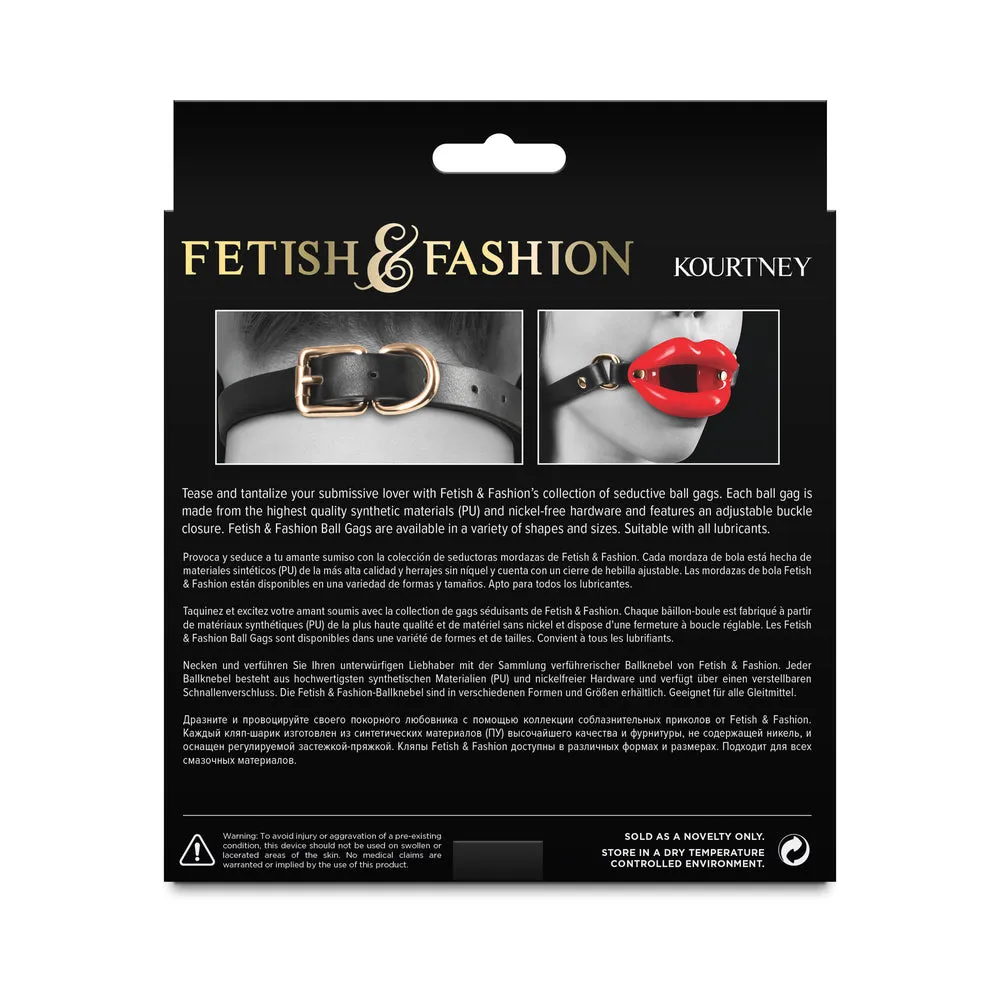 Fetish & Fashion Kourtney Mouth Gag Red