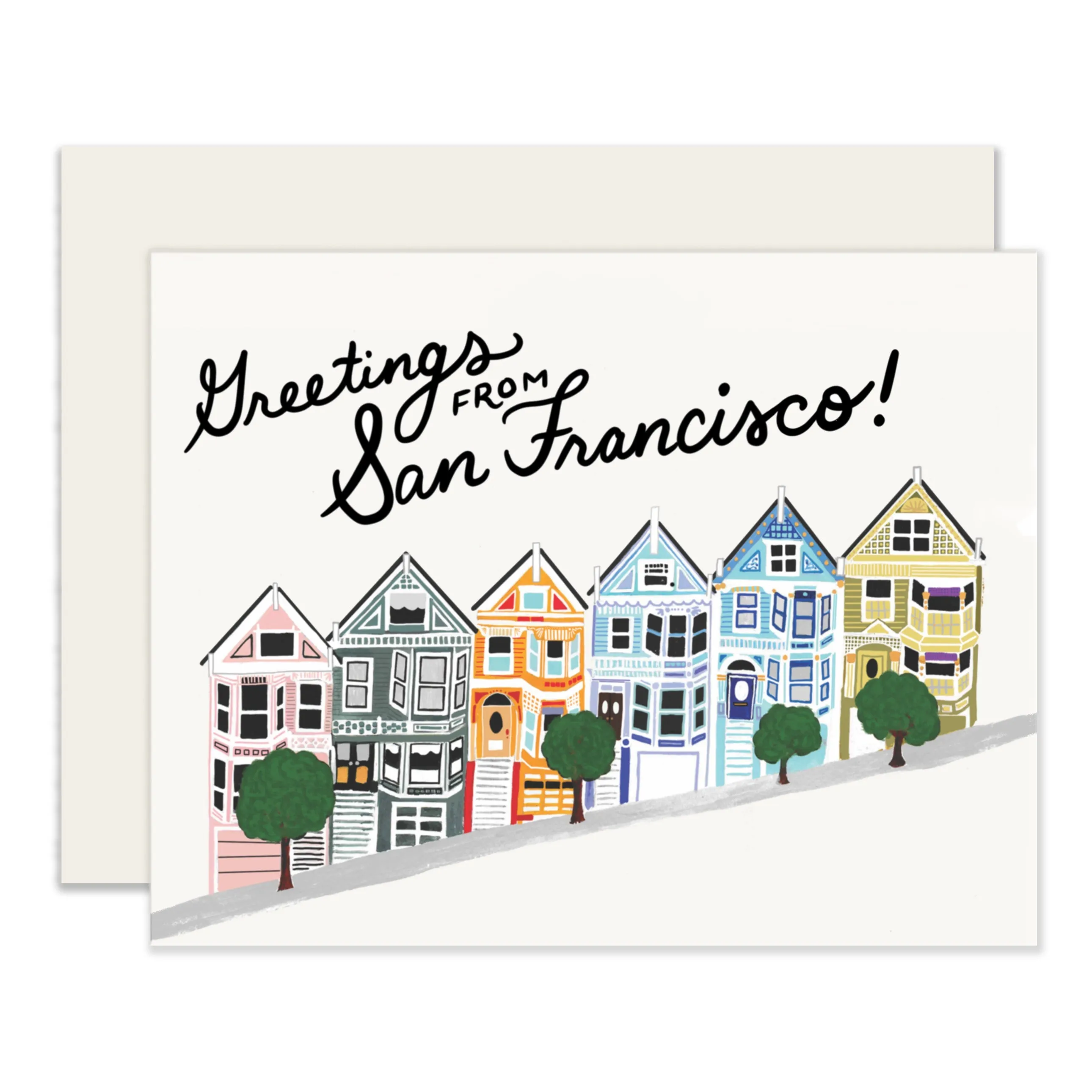 From San Francisco | Greetings From San Francisco Card