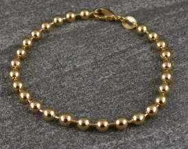 Gold Filled Ball Chain Bracelet