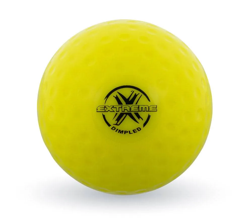 HART Extreme Dimple Hockey Ball - Yellow