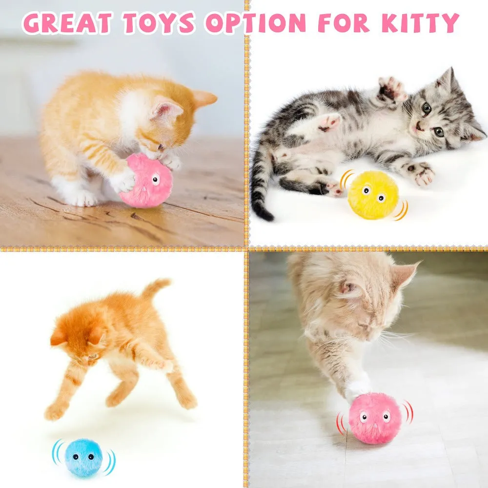 Interactive Plush Ball Toy for Pets