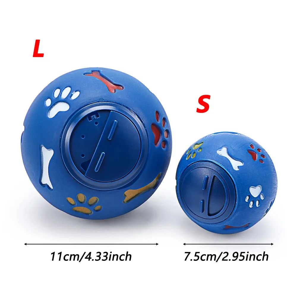 Interactive Training Ball for Dog Non Toxic Puppy Treat Training Ball