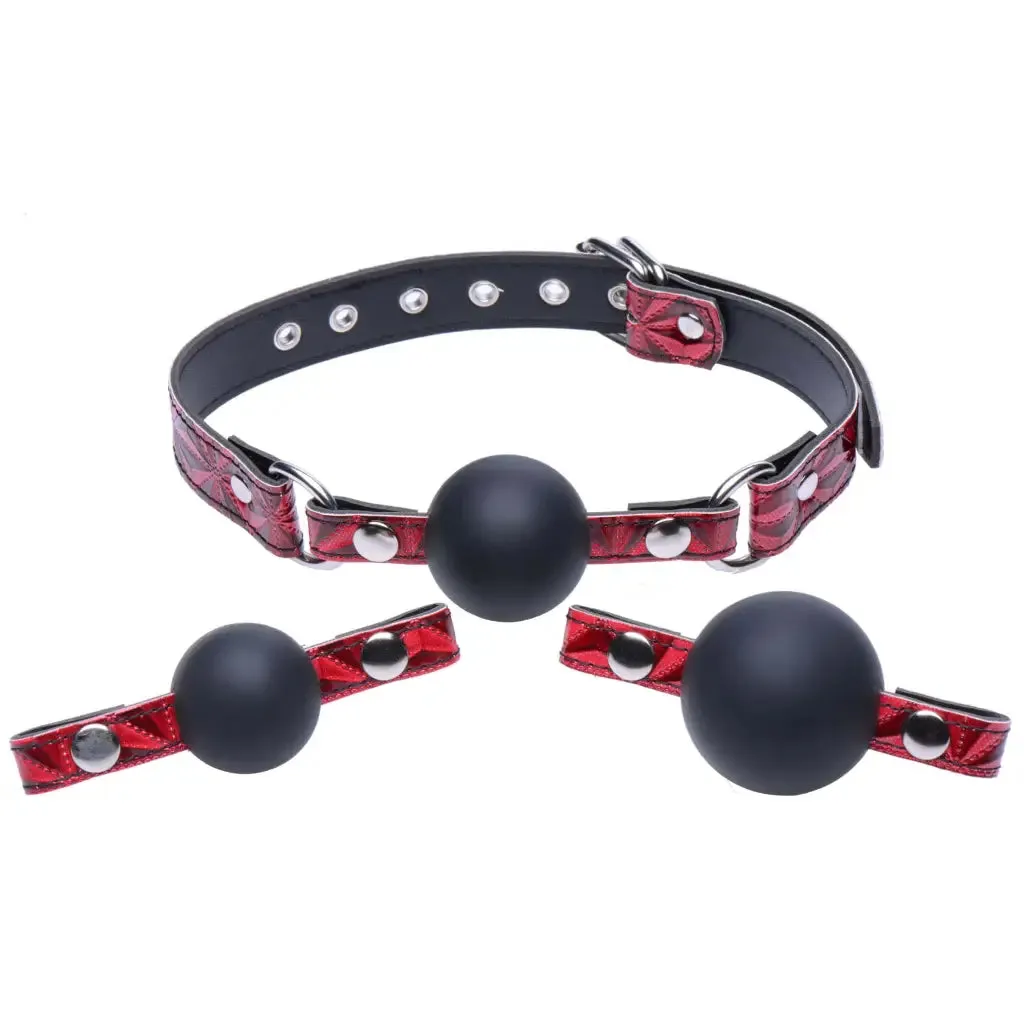 Versatile Adjustable Silicone Ball Gag