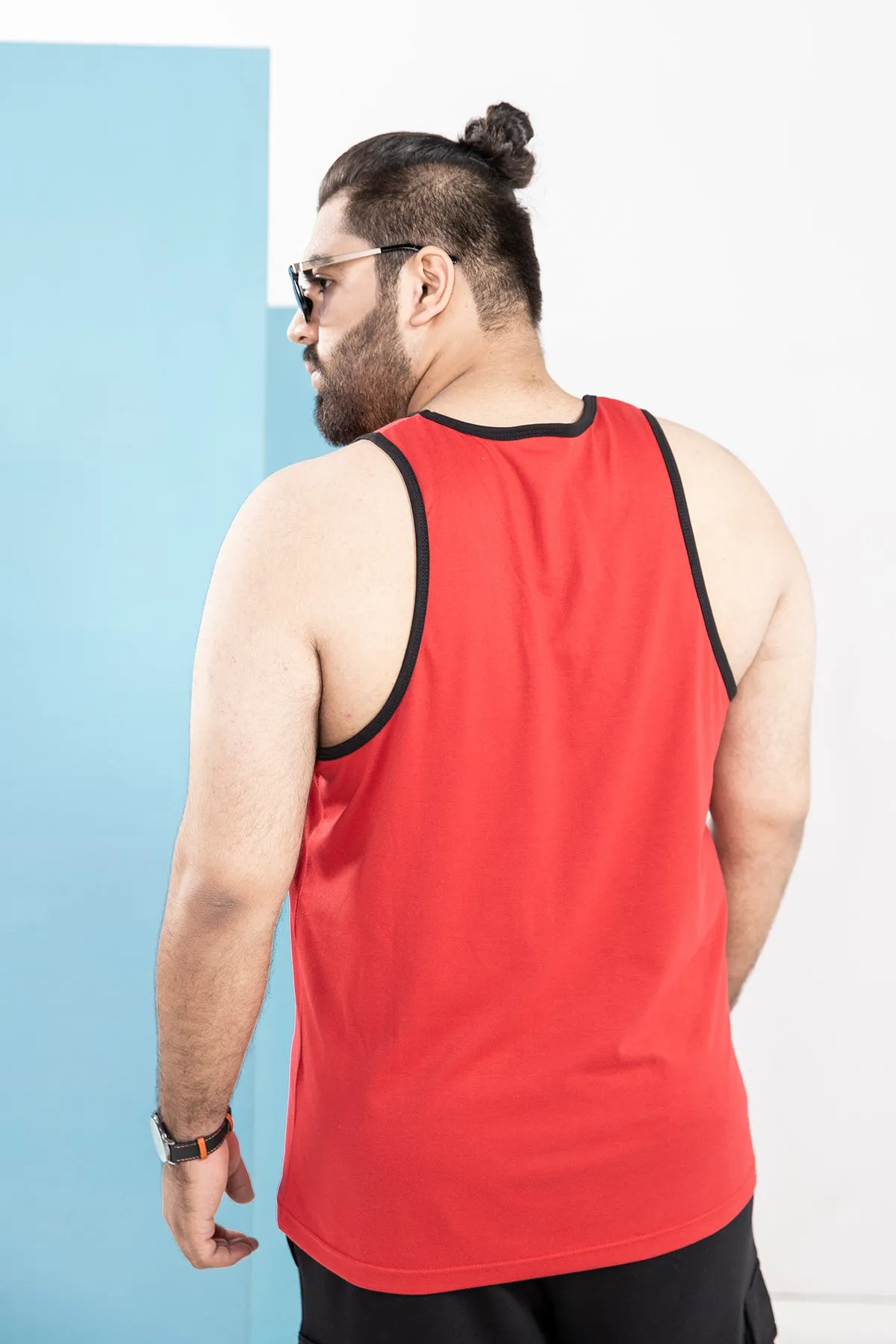 Limitless Red Tank Top (Plus Size) - S21 - MTT006P