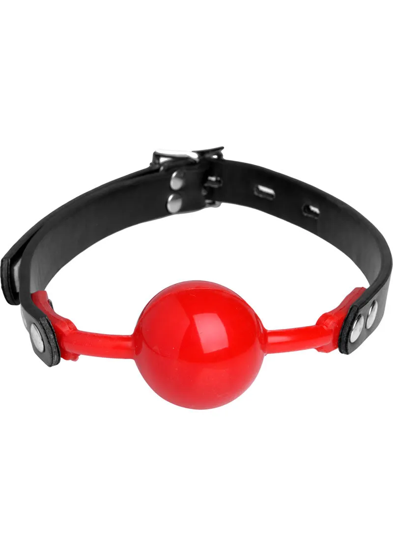 Master Series The Hush Gag Silicone Comfort Ball Gag