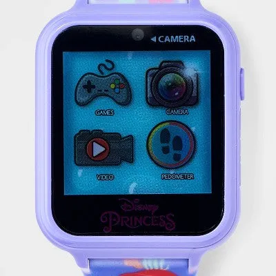 New - Girls' Disney Princess The Little Mermaid Interactive Watch - Purple