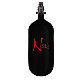 Ninja 90ci 4500psi SL2 HPA Tank - Black - w/ Pro V2 Reg