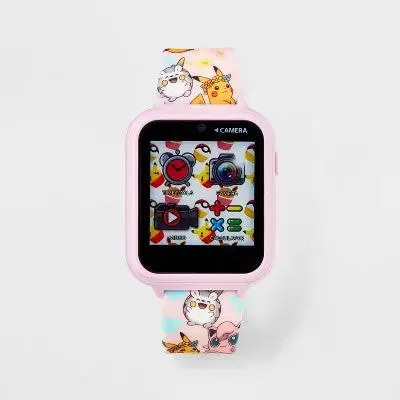 Open Box - Girls' Pokemon Interactive Smartwatch - Light Pink