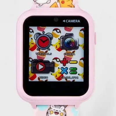 Open Box - Girls' Pokemon Interactive Smartwatch - Light Pink