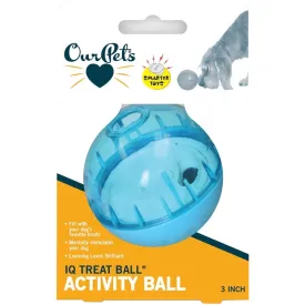 OurPet's Smarter Interactive IQ Treat Ball Toy for Dogs & Cats