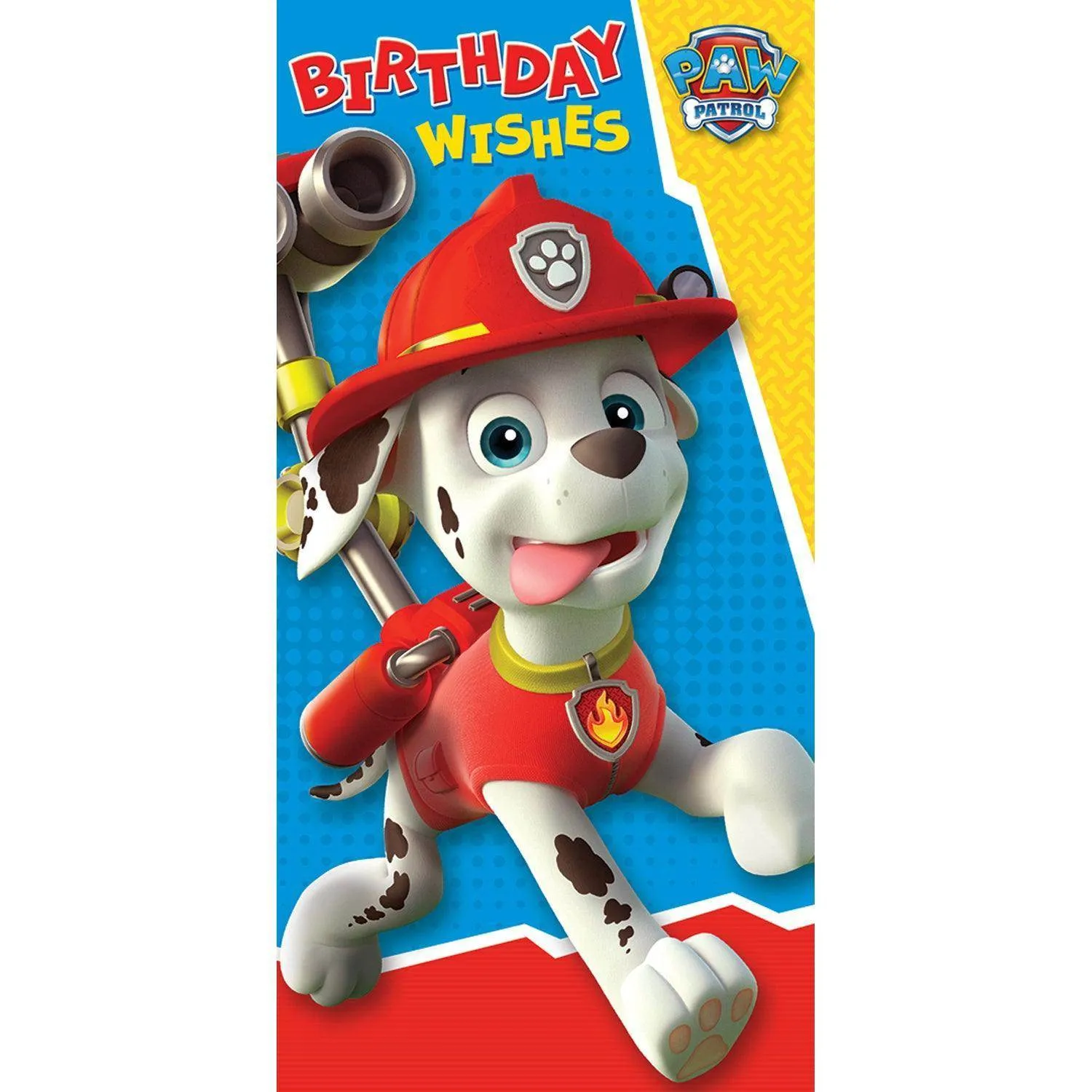 Paw Patrol Birthday Money Wallet Card