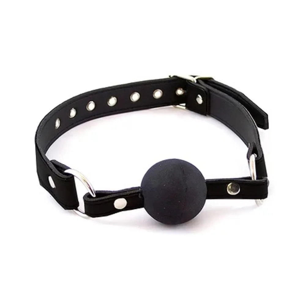 Rouge Ball Gag Black