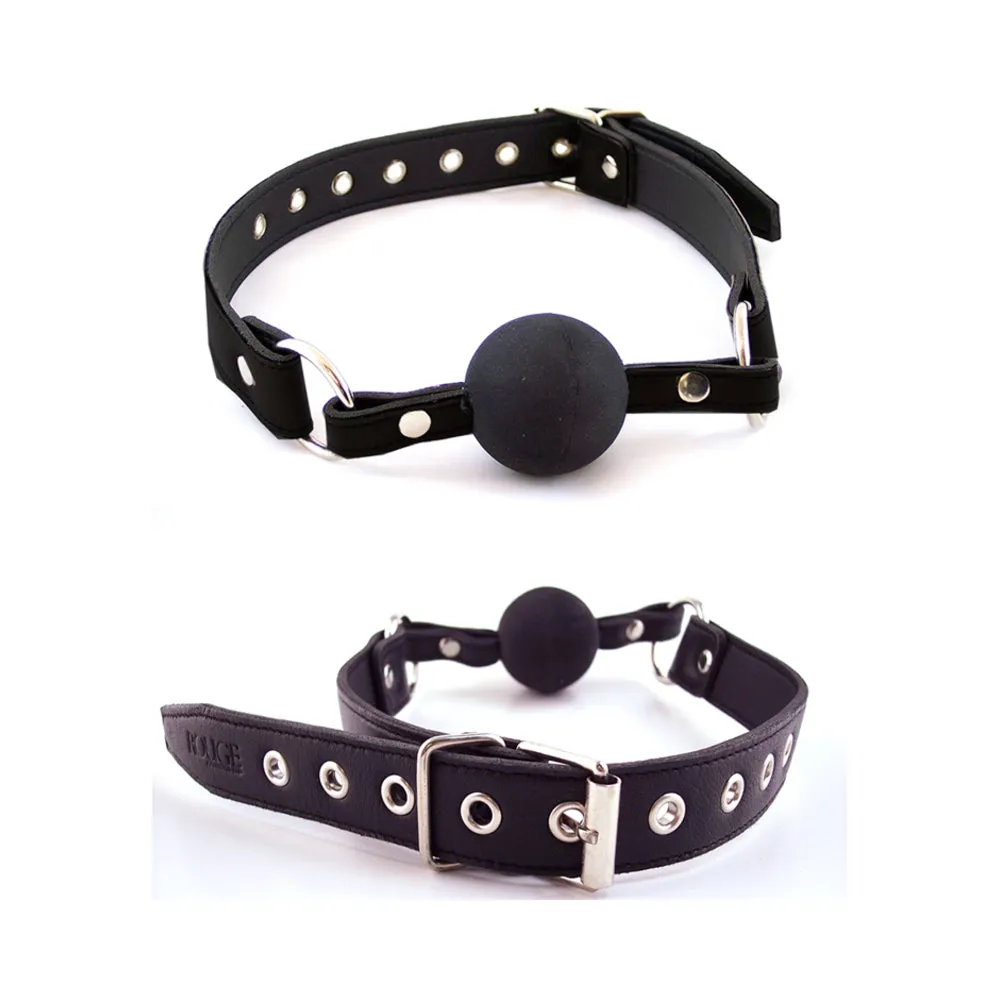 Rouge Ball Gag Black