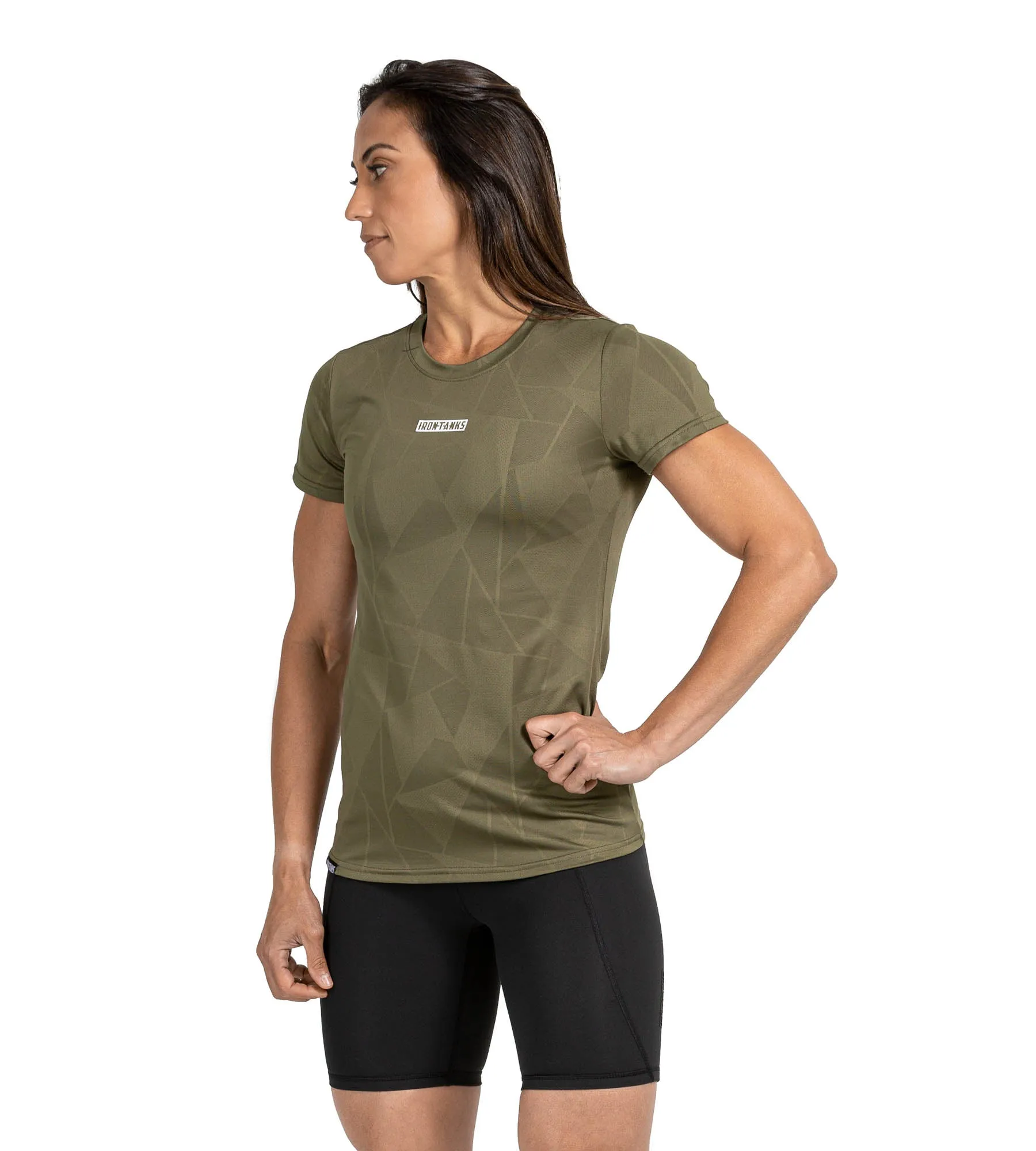 Sabre Gym Tee - Army Green