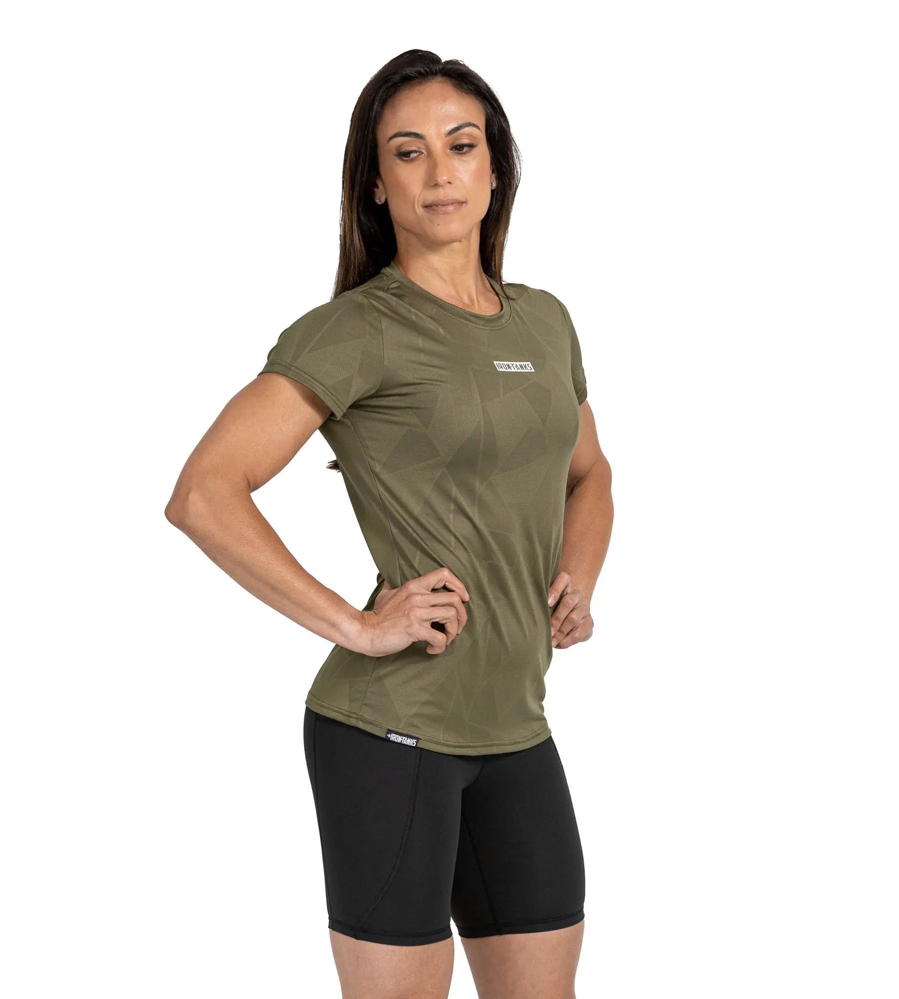 Sabre Gym Tee - Army Green