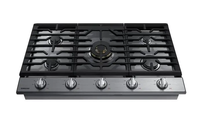 Samsung 36" 5-Burner Gas Cooktop with Bluetooth - NA36N7755TS/AA