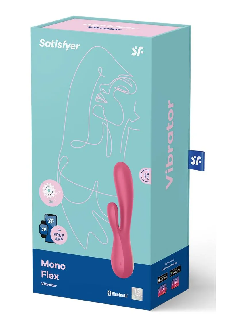 Satisfyer Mono Flex Rechargeable Silicone Rabbit Vibrator