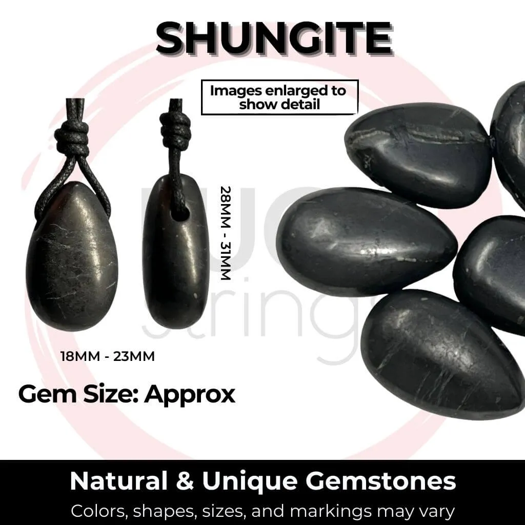 Shungite EMF Protection Necklace - Modern Shield